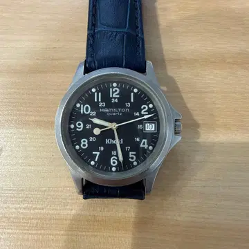 [ 작동품 ] HAMILTON 해밀턴 카키 9445B 블랙 다이얼