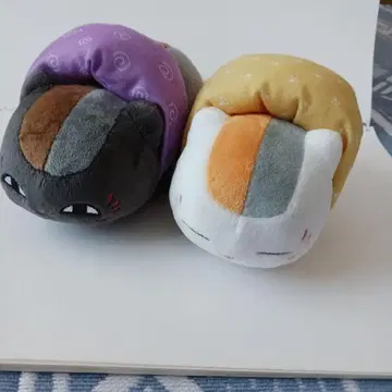 나츠메 우인장 외출 봉제 인형 냥코센세 블랙냥코