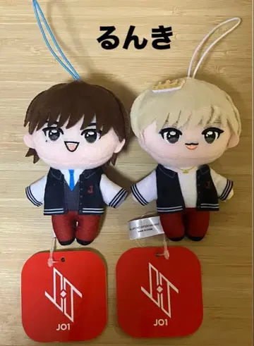 JO1 마스코트 봉제 인형 GiGO 시로이와 루키 코노 준키 룬키