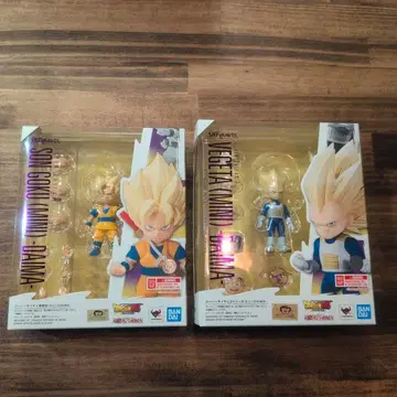 SHFiguarts 베지터 & 손오공 미니 다이마