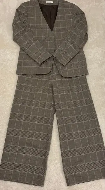 LEPSIM 노카라 자켓 셋업