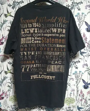 FULLCOUNT 30주년 기념 이벤트 T셔츠