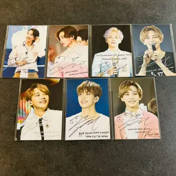 SEVENTEEN 로손 프린트 정한 세트