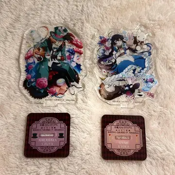 문호 스트레이독스 나카하라 츄야 이즈미 쿄카 아크릴 스탠드 2개 세트