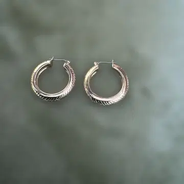 빈티지 vintage 루프 귀걸이 후프 귀걸이 링