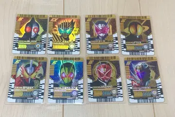 가면라이더 갓차드 마블러스 8장 세트 라이드 케미 트레이딩 카드