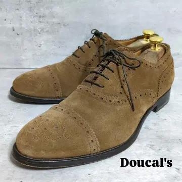 새상품급 [ DOUCAL'S ] 스트레이트 팁 메달리온 이탈리아제 41