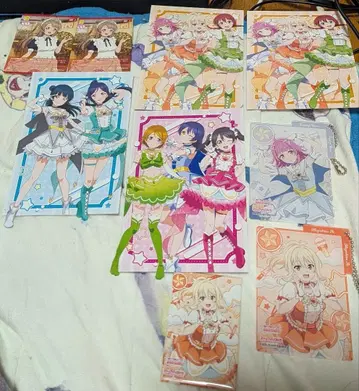 러브 라이브 시리즈 엽서 & 캔뱃지 & 키링