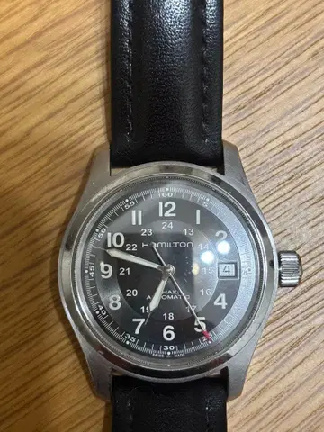 HAMILTON 카키 필드 자동 와치