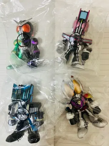 THE 가면라이더즈 2 전 4종 W 디케이드 디엔드 전왕