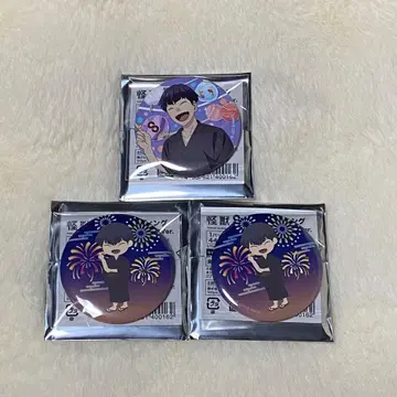 괴수 8호 캔뱃지 유카타 호시나 소우시로