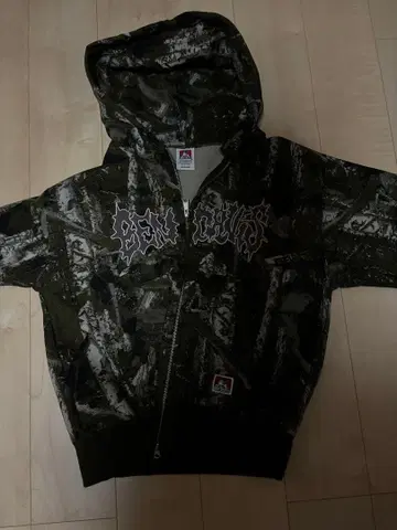 벤 데이비스 카모플라쥬 후드티 M