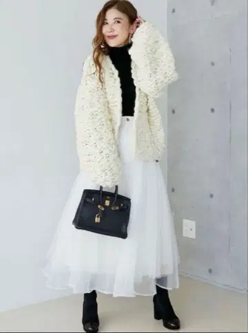 [ 미사용 ] obli 오블리 슬라브 가디건