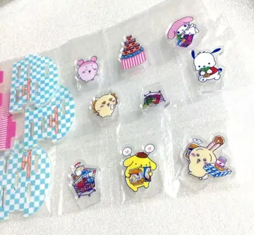 치이카와 레이어 아크릴 스탠드 토끼 폼폼푸딩 시사 포차코