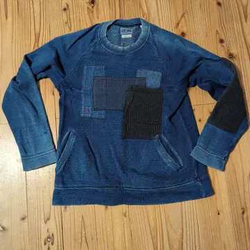 BLUE BLUE JAPAN 패치워크 트레이닝복