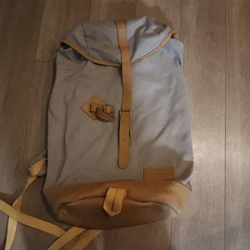 레트로!!mont-bell 롤탑 백팩 그레이 베이지