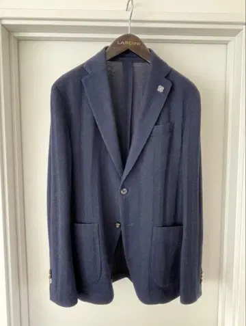 LARDINI 라르디니 니트 자켓 48 네이비