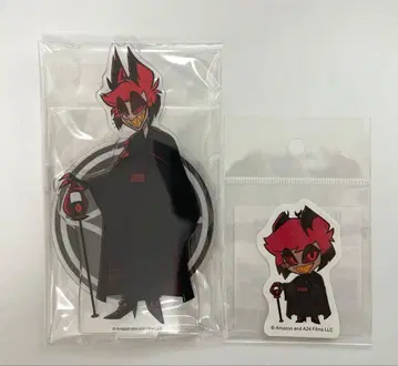 해즈빈 호텔 알래스터 애니메이트 기모노 페어 아크릴 스탠드 스티커