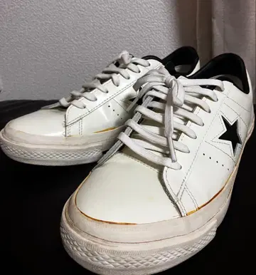 [스테디셀러 인기] 컨버스 원스타 화이트블랙 26cm