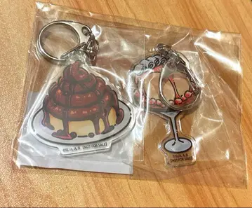 [ 애니플렉스 특전 ] 쇼트 무비 리코리스 코일 아크링 키링 2개 세트