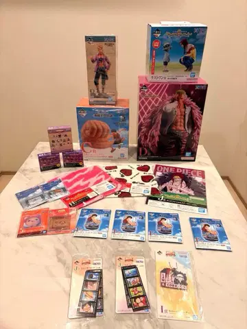 원피스 제일복권 피규어 B상 C상 D상 라스트원상 묶음 판매 덤 포함
