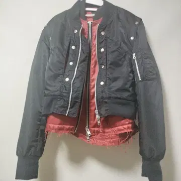 [ GRANCY ] 볼륨 레이어드 디자인 MA 1 M 사이즈