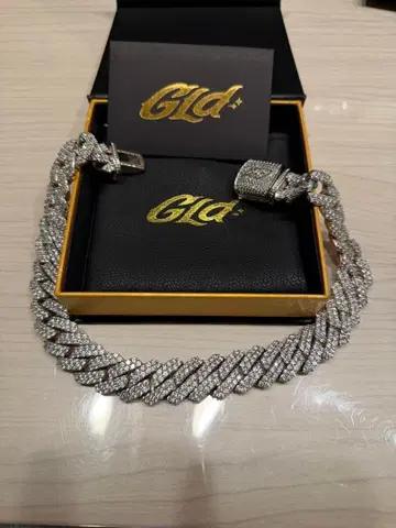 Gld 실버톤 체인 목걸이