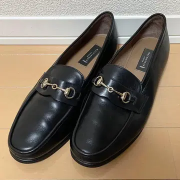 [ 새상품급 ] 매킨토시 런던 비트 로퍼 가죽 블랙