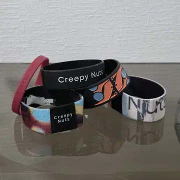 Creepy Nuts 러버 밴드 5개 세트