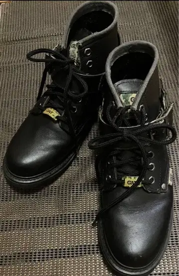 [ GAT TANK ] 천연 가죽 워크 부츠 US8