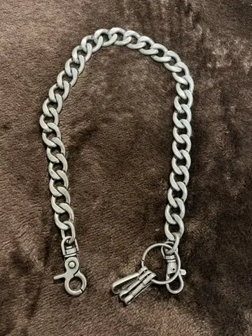 실버 지갑 체인 50cm