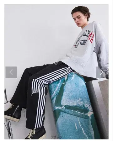 DISCOVERED x OPENING ACT 도킹 트랙 팬츠