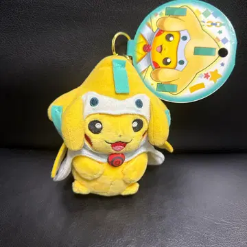 포켓몬스터 지라치 판초의 피카츄 봉제 인형