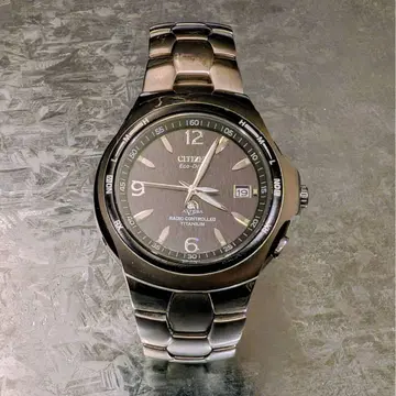 CITIZEN 에코드라이브 ATESA 손목시계 정크