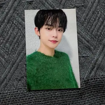 TXT 영준 인기가요 MC 사전녹화 트레이딩 카드