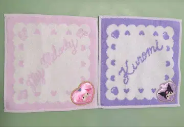 My Melody & Kuromi 타월 세트 마이멜로디 쿠로미