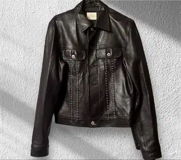 Jimy's Charmer 지미추머 헤비 라무 가죽 자켓 S