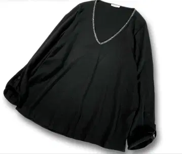 BRUNELLO CUCINELLI V넥 모니엘 코튼 니트