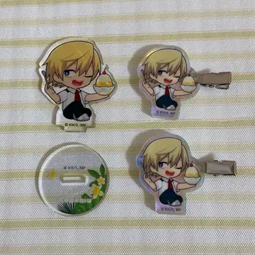 히로아카 스위츠 파라다이스 아크릴 스탠드 캔뱃지 헤어 클립 모노마 네이토
