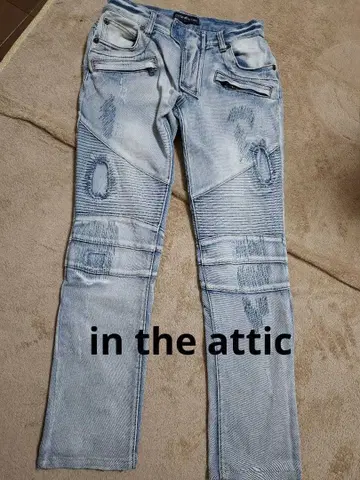 [ in the attic ] 갸루 남자. 00s Y2K .데님.청바지