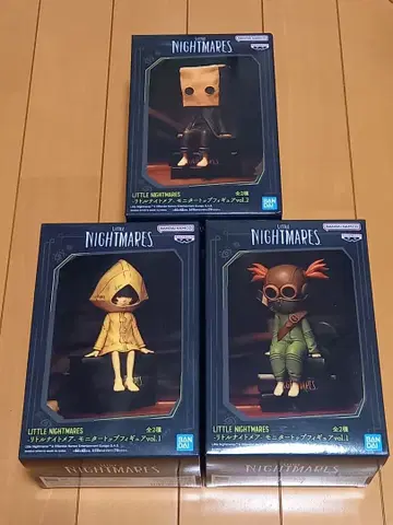 새상품 리틀 나이트메어 모니터 탑 피규어 식스 모노 애론