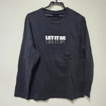 글로벌 워크 비틀즈 남성용 T셔츠 L 사이즈 블랙