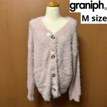 graniph 그라니프 시마연가 워셔블 니트 가디건 M