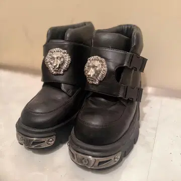 JUST ABOUT 저스트 어바웃 FHS37 통굽 하이컷 스니커즈 38