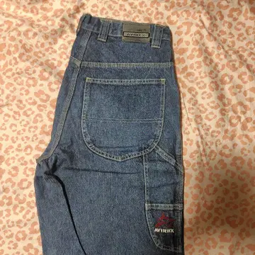 AVIREX 데님 카펜터 팬츠 30인치