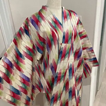 다이쇼 로망 쇼와 레트로 앤티크 겉옷 기모노 도행 화양절충 리메이크