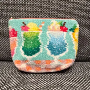 FEILER 페이러 러브러리 파라 파우치 크림 소다