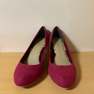 RANDA 펌프스 스웨이드 빨간색 레드