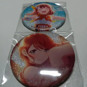 프로세카 하나사토 미노리 카라페스 캔뱃지 세트