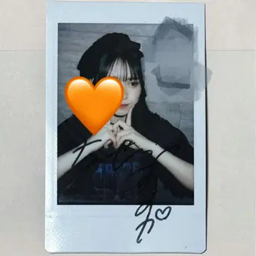 FRUITS ZIPPER 진세이 스즈카 사인 포함 폴라로이드